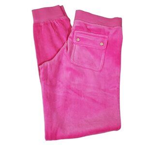 Juicy Couture zuma pant Fragant Rose Bling Vlr Slim Leg Banded Cuff Size XS new